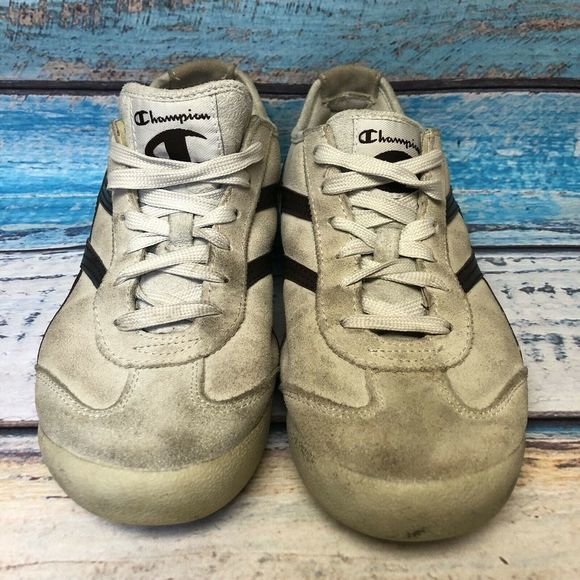 MENS CHAMPION Shoes Tan SIZE US 9 Eur 41.5 UK 7.5 - Picture 5 of 8